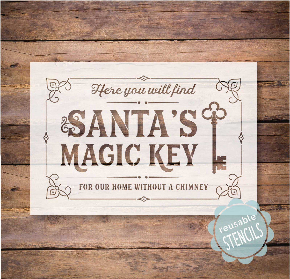 Santa's Magic Key! For Homes without Without a Chimney