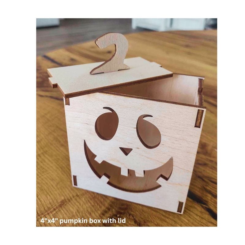 WallCutz  Pumpkin Box Lanterns / WOOD KIT Wood Kit