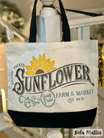 WallCutz  Sunflower Market / Flower Stencil Stencil