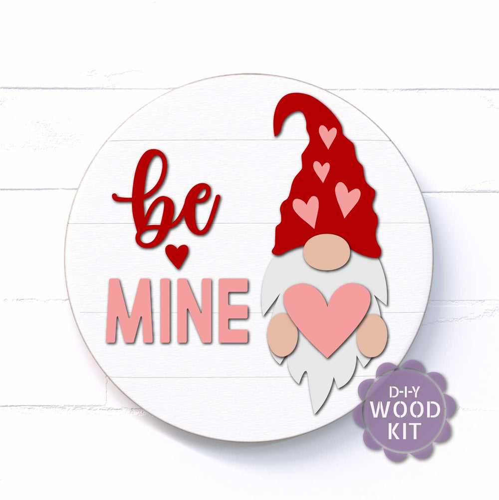 WallCutz  WOOD KIT / Be Mine Gnome Wood Kit