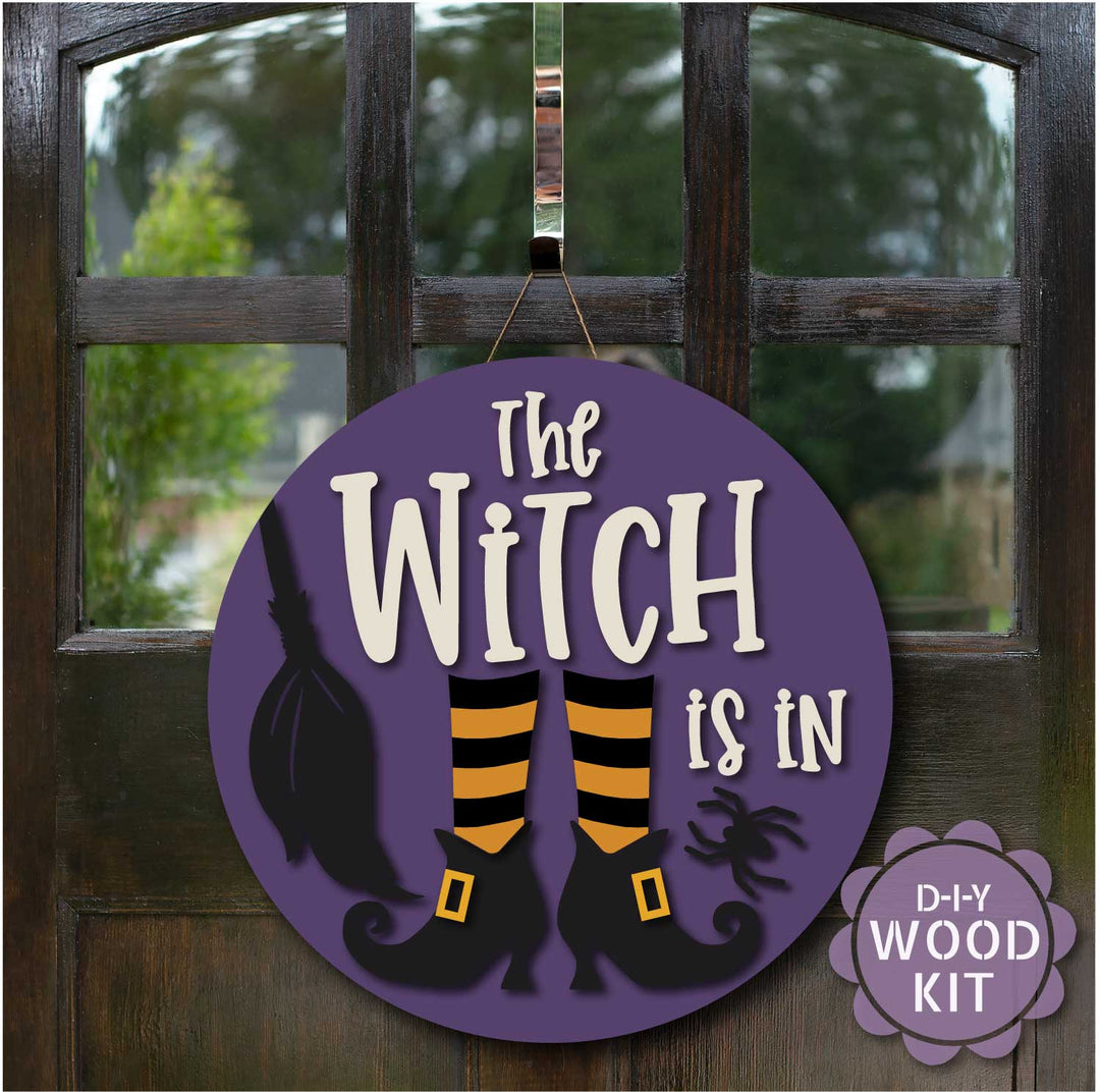 WallCutz  WOOD KIT / The Witch Is In Wood Kit