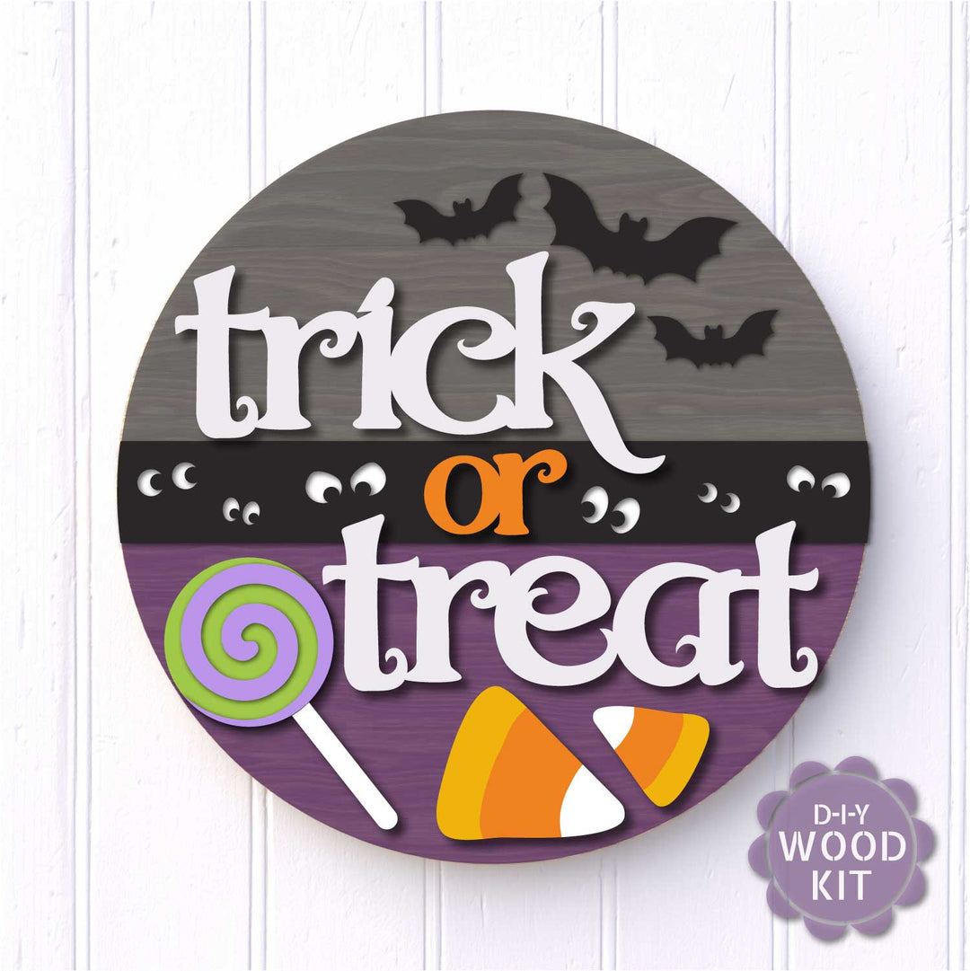 WallCutz  WOOD KIT / Trick or Treat Wood Kit