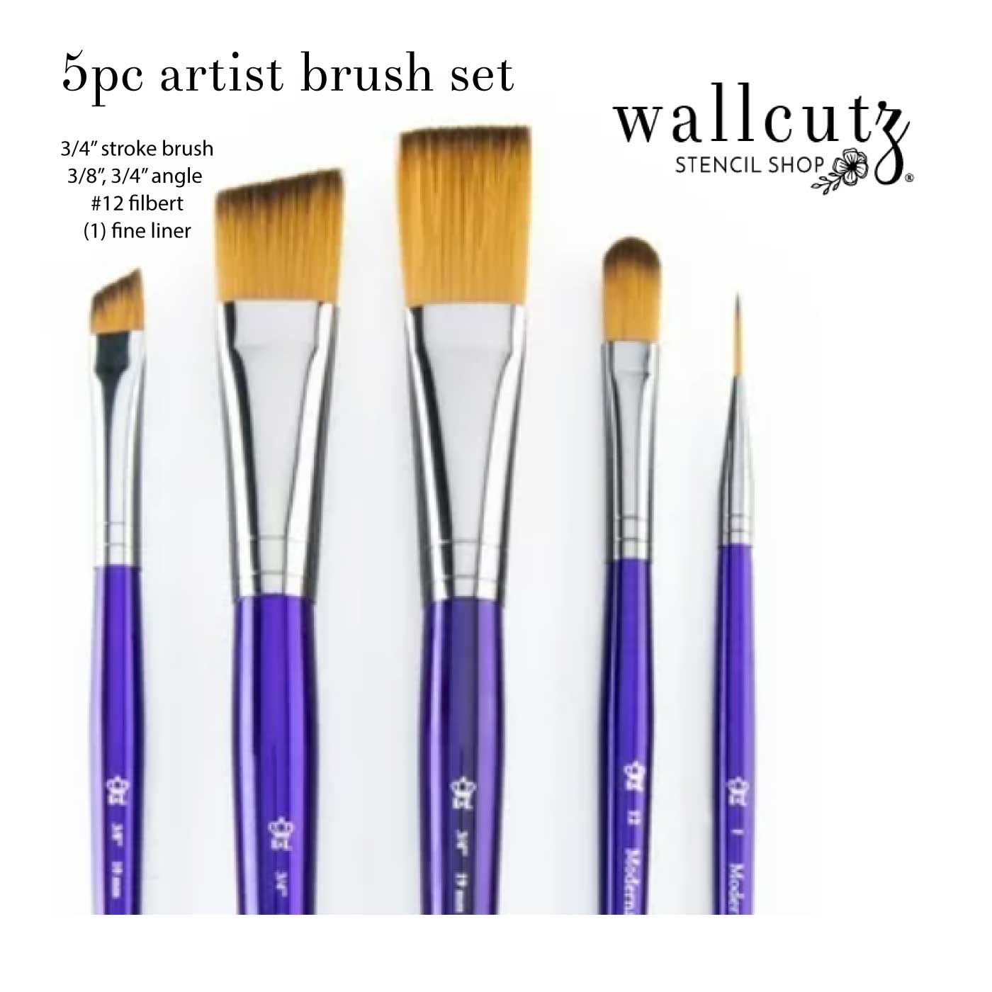 Paint brushes and misc item store bundle