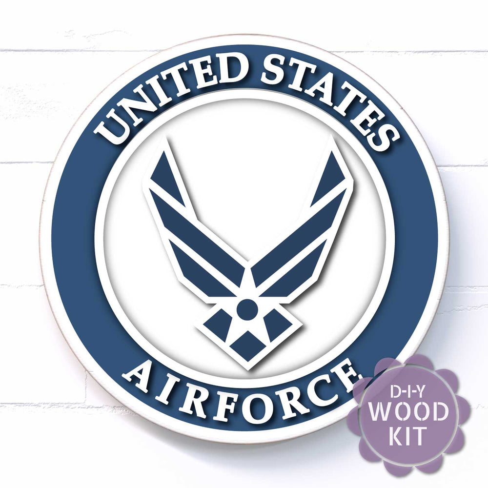 WallCutz  WOOD KIT / United States Airforce Wood Kit