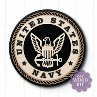 WallCutz  WOOD KIT / United States NAVY Wood Kit