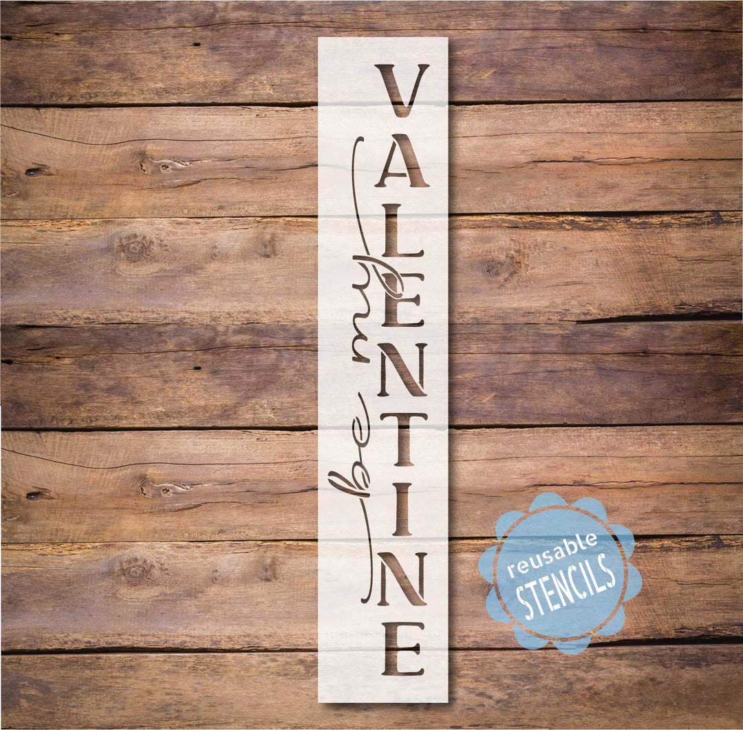 WallCutz  Be My Valentine / Porch Stencil Stencil