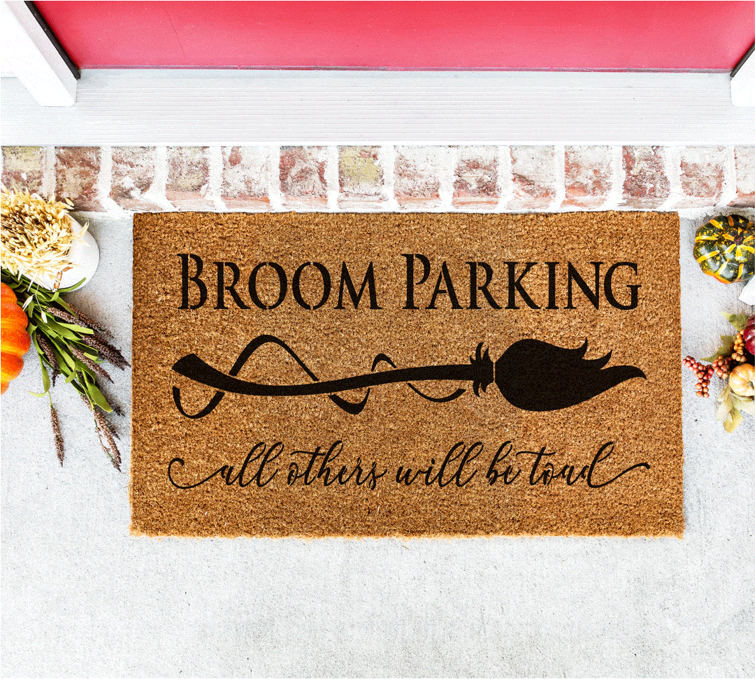 WallCutz  Broom Parking Stencil