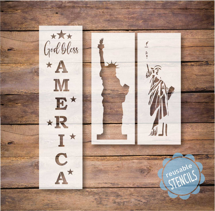 WallCutz  Statue of Liberty Stencil