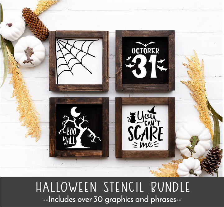 WallCutz  Halloween Stencil Bundle Stencil