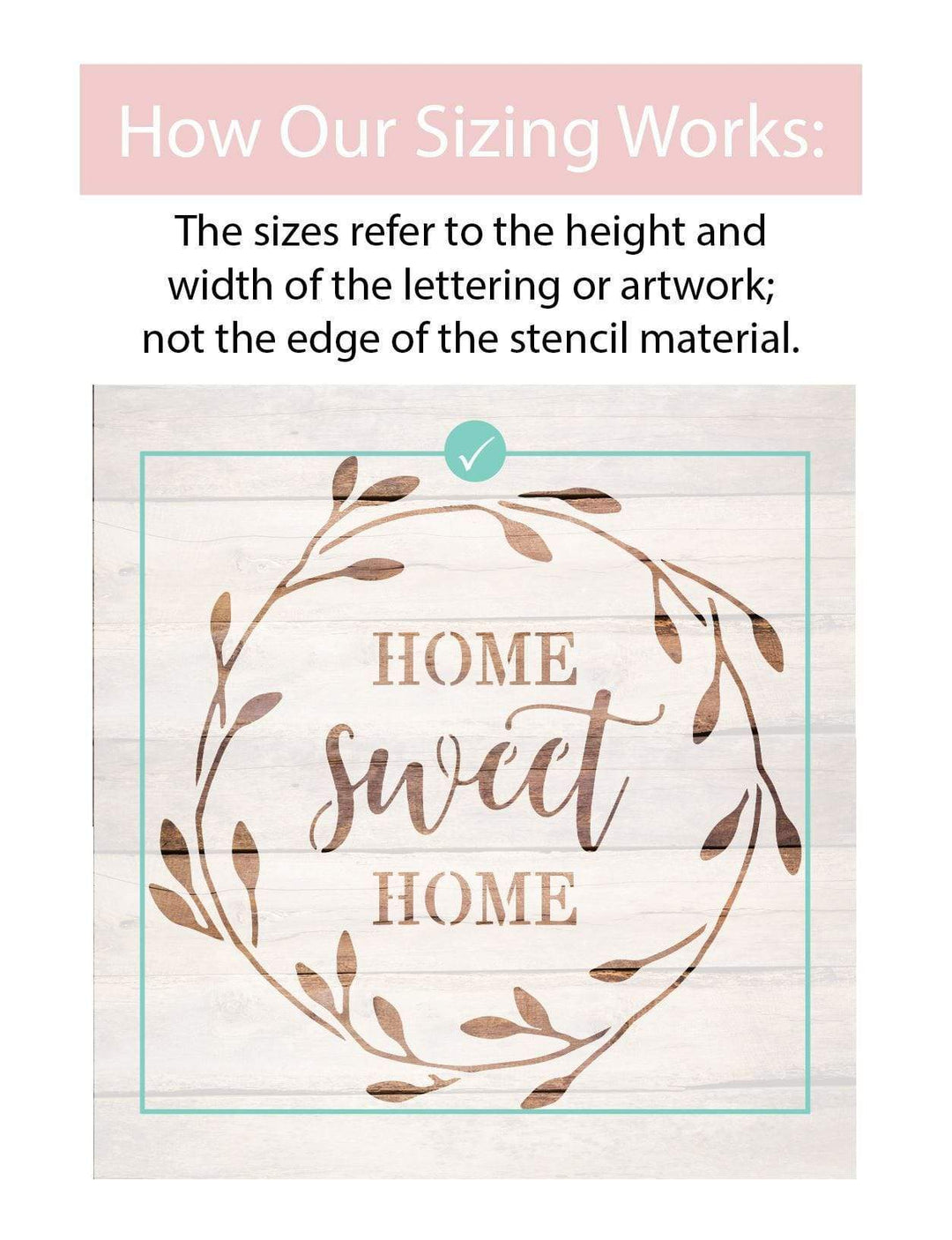 WallCutz  Heaven Bundle - Heaven in our Home stencils Stencil