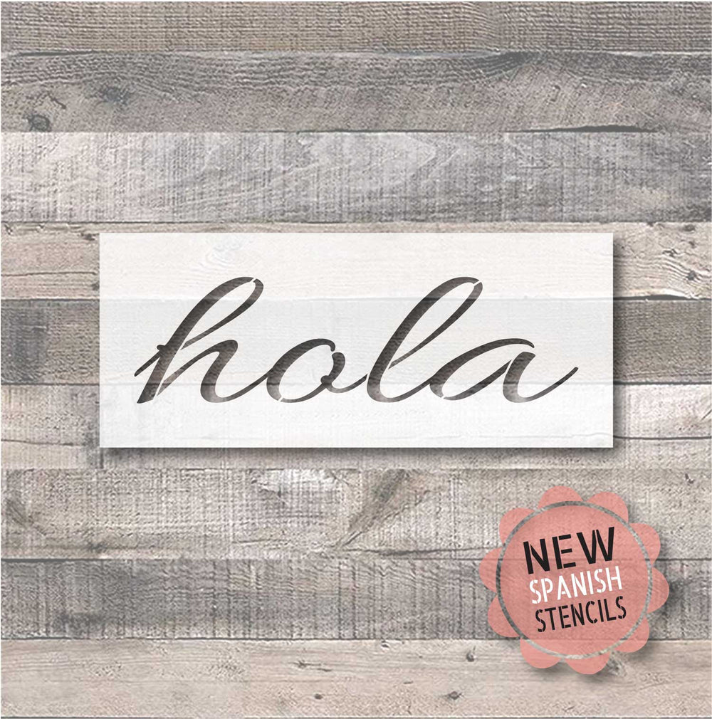 WallCutz  Hola / Porch Stencil Stencil