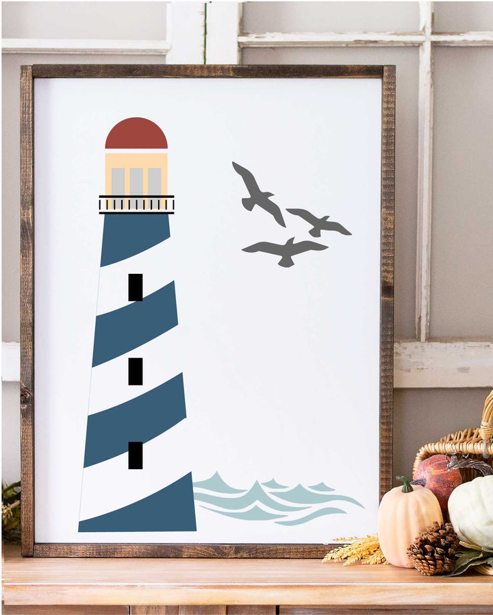 WallCutz  Lake Bundle - Beach Stencils Stencil