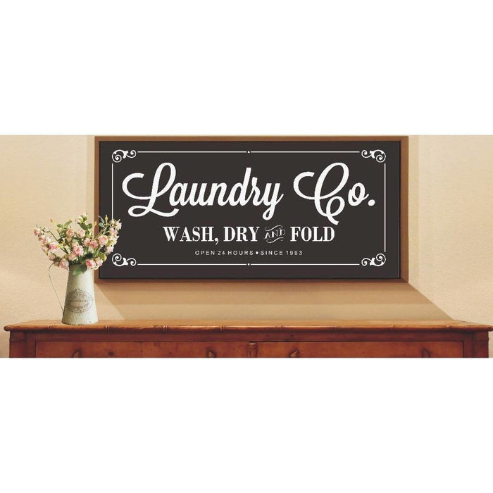 Laundry Co. Stencil| WallCutz Crafts