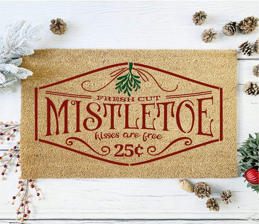 WallCutz  Mistletoe Stencil Stencil