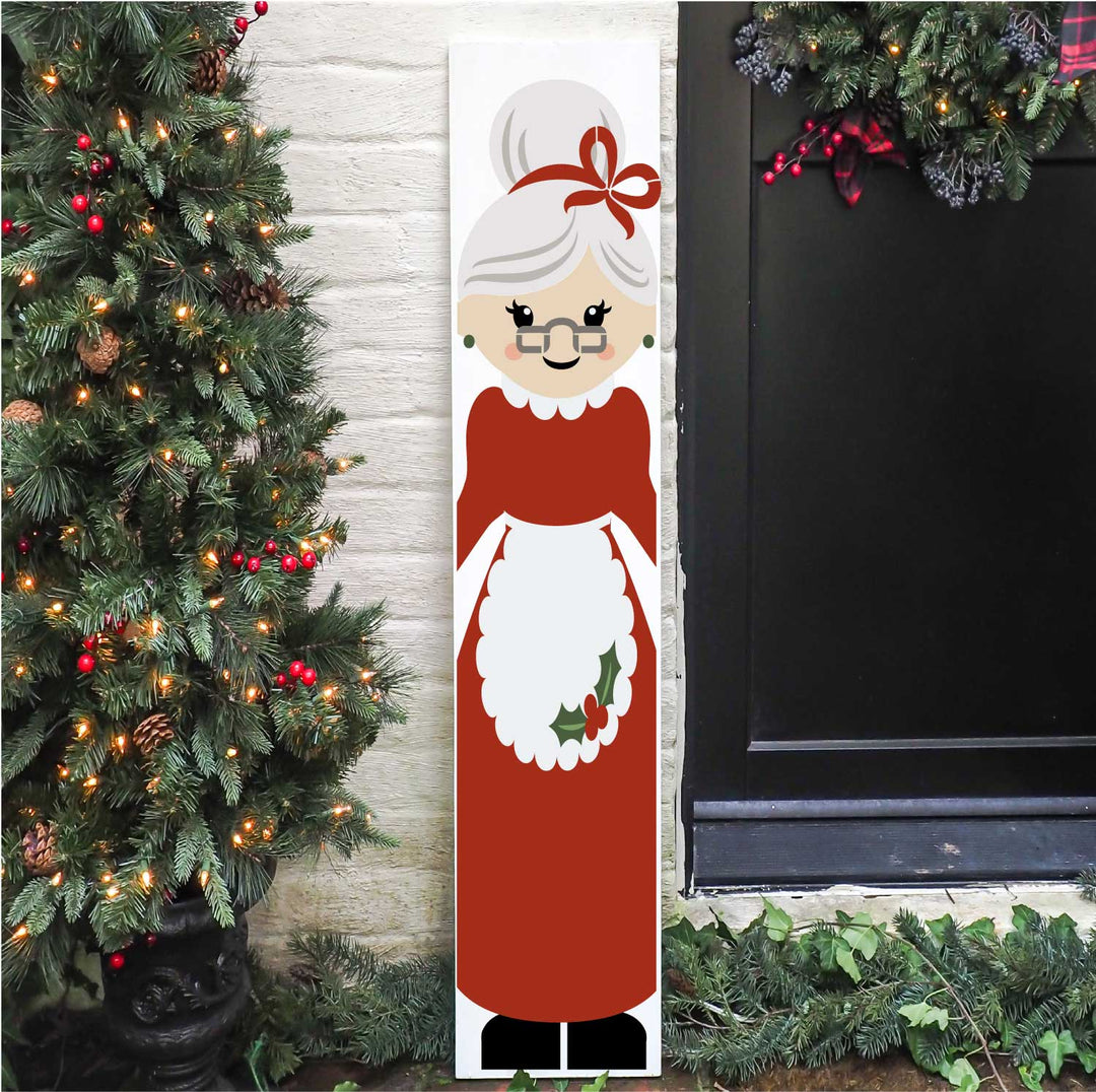 WallCutz  Mrs. Claus Porch Stencil Stencil