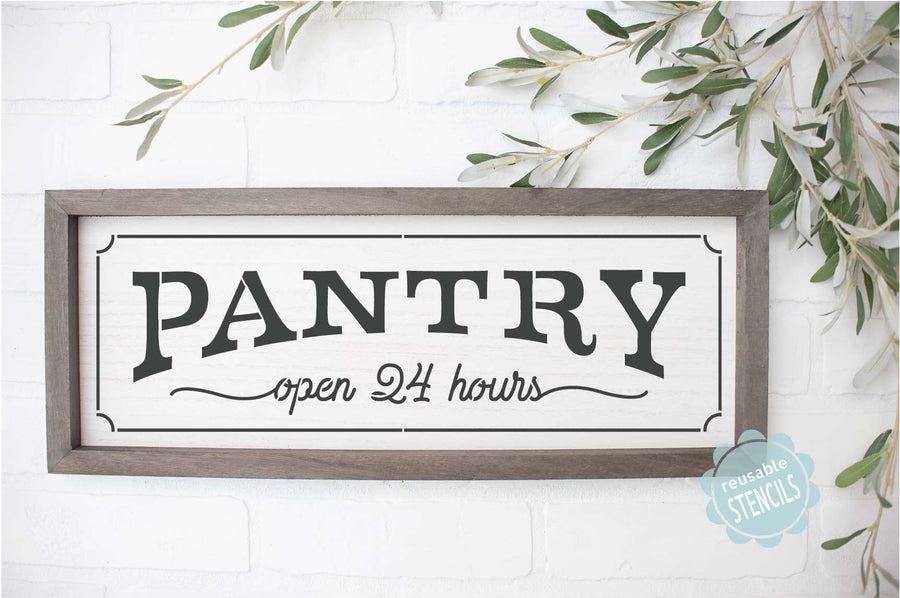 Pantry Stencil – WallCutz Crafts