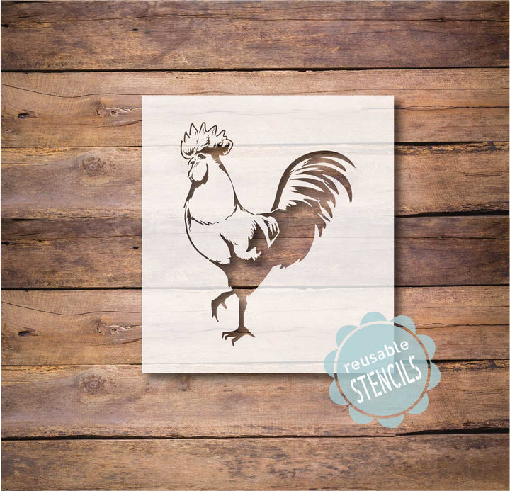 WallCutz  Rooster / Farm Stencil Stencil